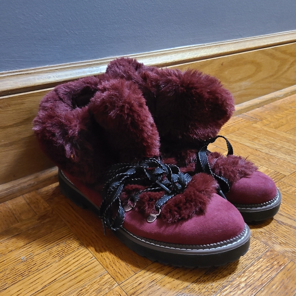 Faux Fur Snow Boots